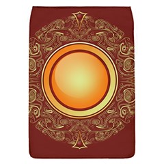 Badge Gilding Sun Red Oriental Flap Covers (s)  by Nexatart