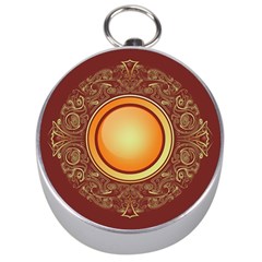 Badge Gilding Sun Red Oriental Silver Compasses by Nexatart