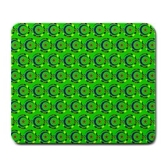 Abstract Art Circles Swirls Stars Large Mousepads by Nexatart