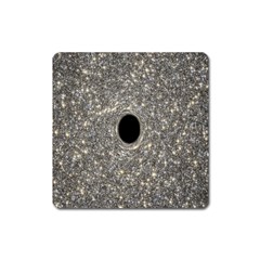 Black Hole Blue Space Galaxy Star Light Square Magnet