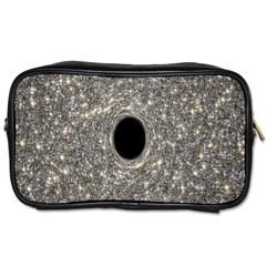 Black Hole Blue Space Galaxy Star Light Toiletries Bags