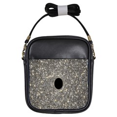 Black Hole Blue Space Galaxy Star Light Girls Sling Bags by Mariart