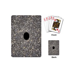 Black Hole Blue Space Galaxy Star Light Playing Cards (mini)  by Mariart