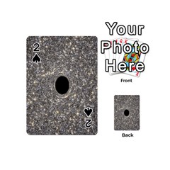 Black Hole Blue Space Galaxy Star Light Playing Cards 54 (mini)  by Mariart