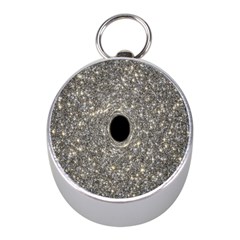 Black Hole Blue Space Galaxy Star Light Mini Silver Compasses by Mariart