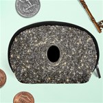 Black Hole Blue Space Galaxy Star Light Accessory Pouches (Large)  Front