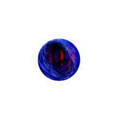 Blue Red Eye Space Hole Galaxy 1  Mini Buttons by Mariart