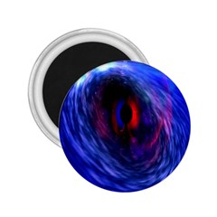 Blue Red Eye Space Hole Galaxy 2 25  Magnets by Mariart