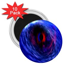 Blue Red Eye Space Hole Galaxy 2 25  Magnets (10 Pack)  by Mariart