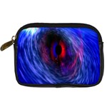 Blue Red Eye Space Hole Galaxy Digital Camera Cases Front