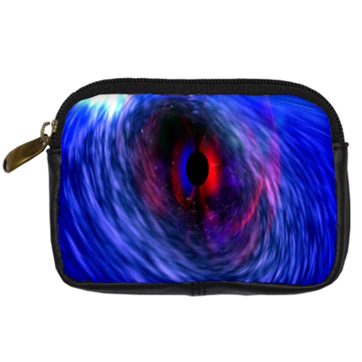 Blue Red Eye Space Hole Galaxy Digital Camera Cases