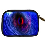 Blue Red Eye Space Hole Galaxy Digital Camera Cases Back