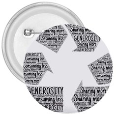 Recycling Generosity Consumption 3  Buttons by Nexatart