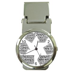 Recycling Generosity Consumption Money Clip Watches by Nexatart