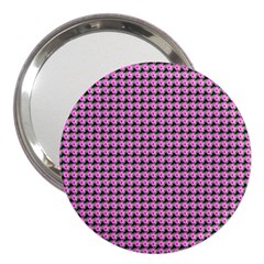 Pattern Grid Background 3  Handbag Mirrors by Nexatart