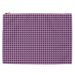 Pattern Grid Background Cosmetic Bag (xxl)  by Nexatart