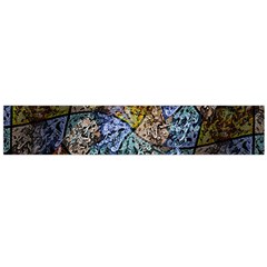 Multi Color Tile Twirl Octagon Flano Scarf (large) by Nexatart