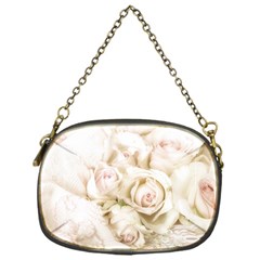 Pastel Roses Antique Vintage Chain Purses (one Side)  by Nexatart