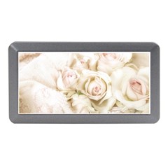 Pastel Roses Antique Vintage Memory Card Reader (mini) by Nexatart