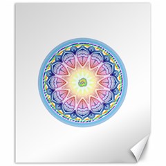 Mandala Universe Energy Om Canvas 20  X 24   by Nexatart