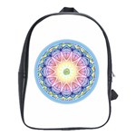 Mandala Universe Energy Om School Bag (Large) Front