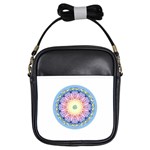 Mandala Universe Energy Om Girls Sling Bags Front