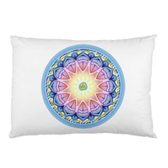 Mandala Universe Energy Om Pillow Case (two Sides) by Nexatart