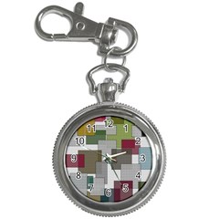 Decor Painting Design Texture Key Chain Watches by Nexatart