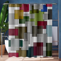 Decor Painting Design Texture Shower Curtain 60  X 72  (medium)  by Nexatart