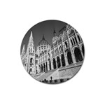 Architecture Parliament Landmark Magnet 3  (Round) Front