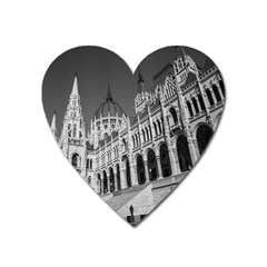 Architecture Parliament Landmark Heart Magnet by Nexatart