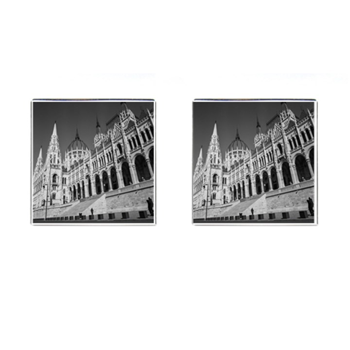 Architecture Parliament Landmark Cufflinks (Square)