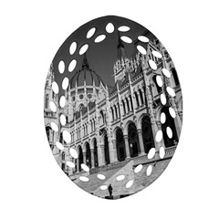 Architecture Parliament Landmark Ornament (oval Filigree) by Nexatart