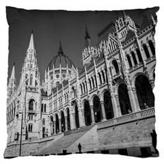 Architecture Parliament Landmark Large Flano Cushion Case (two Sides) by Nexatart