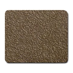 Leather Texture Brown Background Large Mousepads by Nexatart