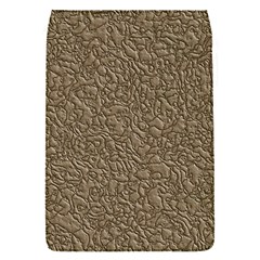 Leather Texture Brown Background Flap Covers (s) 