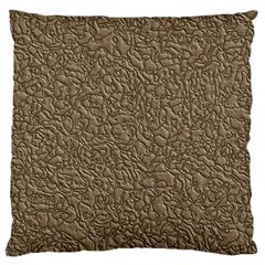 Leather Texture Brown Background Standard Flano Cushion Case (two Sides) by Nexatart