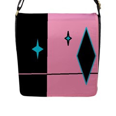 Retromodjg2017 Flap Closure Messenger Bag (l) by JULIEGEESCOLLECTABLES