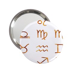 Signs Of The Zodiac Zodiac Aries 2 25  Handbag Mirrors by Nexatart