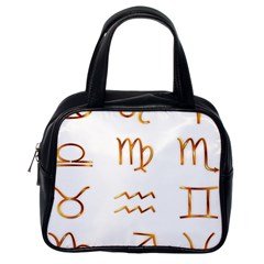 Signs Of The Zodiac Zodiac Aries Classic Handbags (one Side) by Nexatart