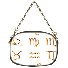 Signs Of The Zodiac Zodiac Aries Chain Purses (one Side)  by Nexatart