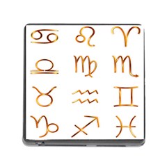 Signs Of The Zodiac Zodiac Aries Memory Card Reader (square) by Nexatart