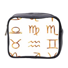 Signs Of The Zodiac Zodiac Aries Mini Toiletries Bag 2-side by Nexatart