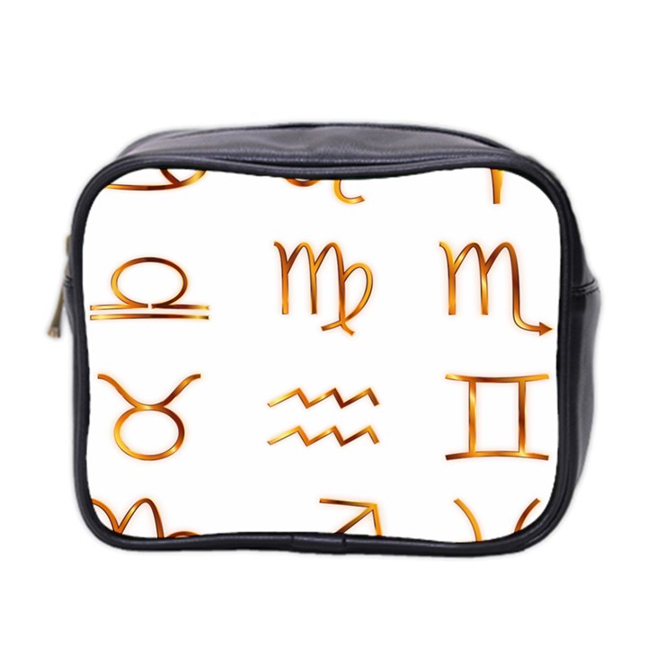 Signs Of The Zodiac Zodiac Aries Mini Toiletries Bag 2-Side