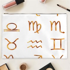 Signs Of The Zodiac Zodiac Aries Cosmetic Bag (xxl)  by Nexatart