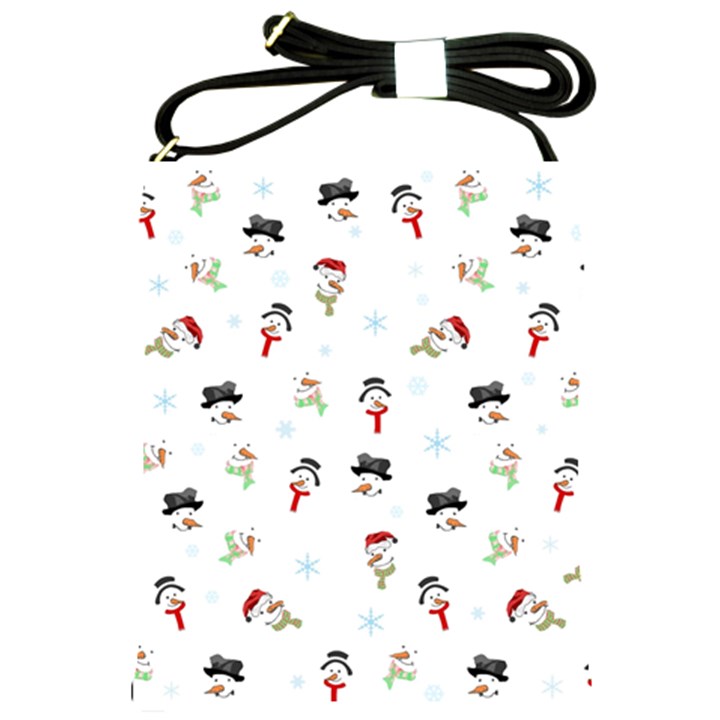 Snowman pattern Shoulder Sling Bags