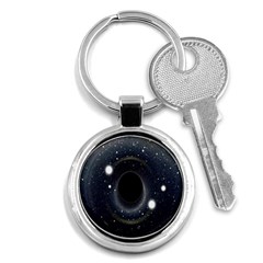 Brightest Cluster Galaxies And Supermassive Black Holes Key Chains (round) 