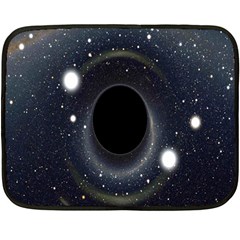 Brightest Cluster Galaxies And Supermassive Black Holes Fleece Blanket (mini)