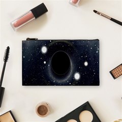 Brightest Cluster Galaxies And Supermassive Black Holes Cosmetic Bag (small)  by Mariart