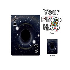 Brightest Cluster Galaxies And Supermassive Black Holes Playing Cards 54 (mini)  by Mariart